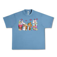 Pebble Blue easter coffee cups Urban Heavy Tee - AdoDesignShop