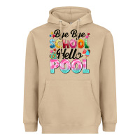 Mushroom bye bye school hello pool Heavyweight Hoodie - BarkalooDesign