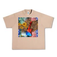 Burro statue of liberty american flag Urban Heavy Tee - BundleAndBundleShop