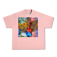 Salmon statue of liberty american flag Urban Heavy Tee - BundleAndBundleShop