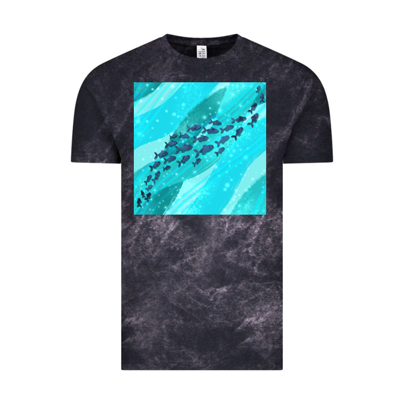 Fish And Sea Seamless Pattern Vintage Tee by BundleAndBundleShop | Teevron