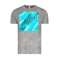 Cloud Rock fish and sea seamless pattern Vintage Tee - BundleAndBundleShop