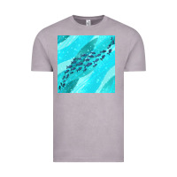 Vintage Zinc fish and sea seamless pattern Vintage Tee - BundleAndBundleShop