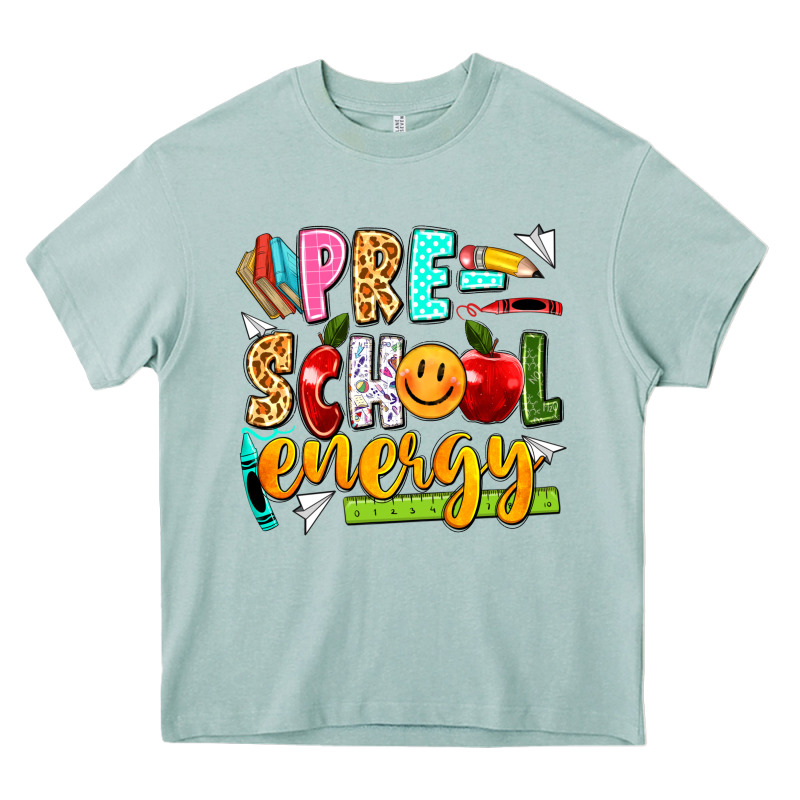 Pre School Energy Heavy Core Tee by texasbilliewilder | Teevron