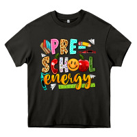Asphalt pre school energy Heavy Core Tee - texasbilliewilder