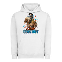 Pigment Lunar Rock Little Cowboy Midilli Horse kid boy Urban Hoodie - HowdyJamesFarm