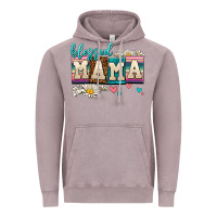 Daisy Blessed Mama Vintage Hoodie | Teevron