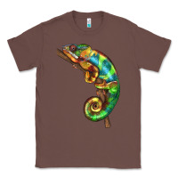 Chestnut Chameleon Lizard Illustrations Classic Tee - LillyAllenDesigns