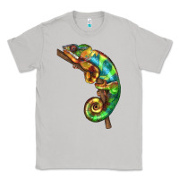 Moon Dust Chameleon Lizard Illustrations Classic Tee - LillyAllenDesigns