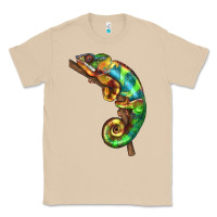 Mushroom Chameleon Lizard Illustrations Classic Tee - LillyAllenDesigns