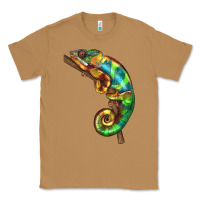 Toasted Coconut Chameleon Lizard Illustrations Classic Tee - LillyAllenDesigns
