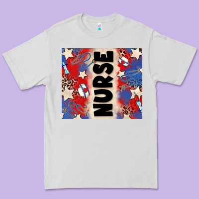 American Nurse Premium Tee Designed By Zillion Design Studio