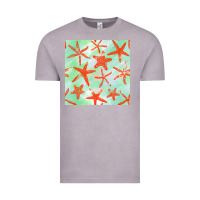 Starfish Seamless Pattern Vintage Tee | Teevron