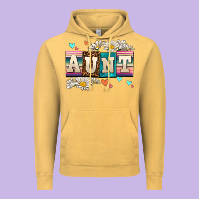 Daisy Aunt Vintage Hoodie Designed By Adodesignshop
