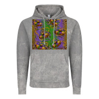 Cloud Rock mardi gras king cake leopard Vintage Hoodie - RanaPortraitStore