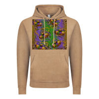 Vintage Coffee mardi gras king cake leopard Vintage Hoodie - RanaPortraitStore