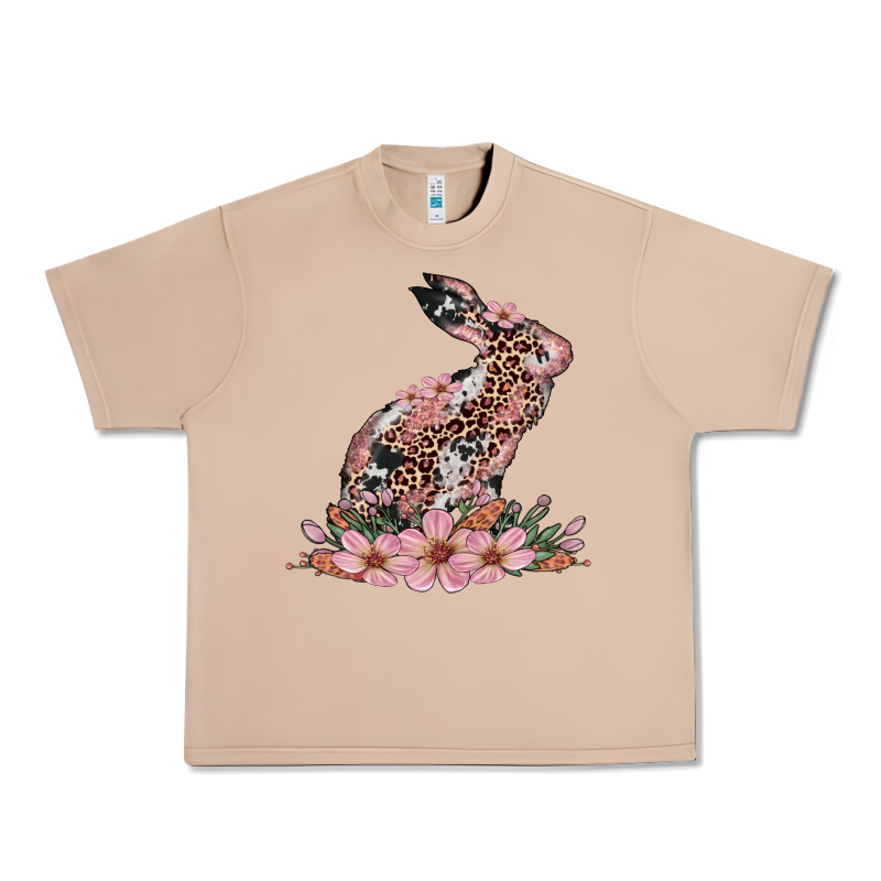 Bunny With Blossom Flower Urban Heavy Tee by Artiststas | Teevron