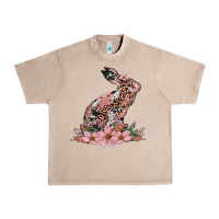 French Oak bunny with blossom flower Urban Heavy Tee - Artiststas