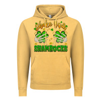 Vintage Mustard shake your shamrocks Vintage Hoodie - Artiststas