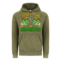 Vintage Olive shake your shamrocks Vintage Hoodie - Artiststas