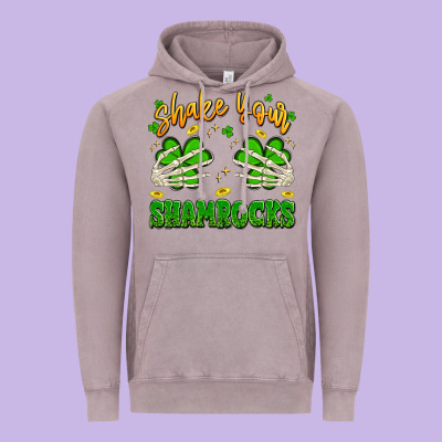 Shake Your Shamrocks Vintage Hoodie Designed By Artiststas