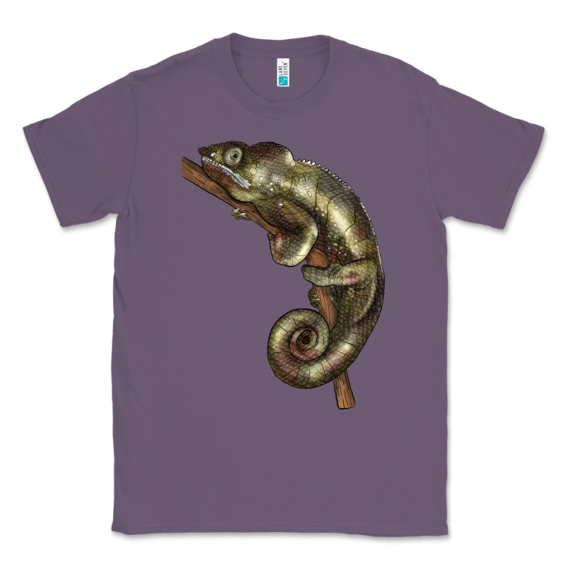 Green Chameleon Lizard Illustrations Classic Tee by LillyAllenDesigns | Teevron