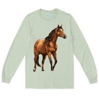 Matcha Quarter Horse Long Sleeve Tee - LillyAllenDesigns