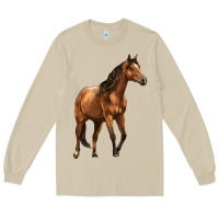 Mushroom Quarter Horse Long Sleeve Tee - LillyAllenDesigns
