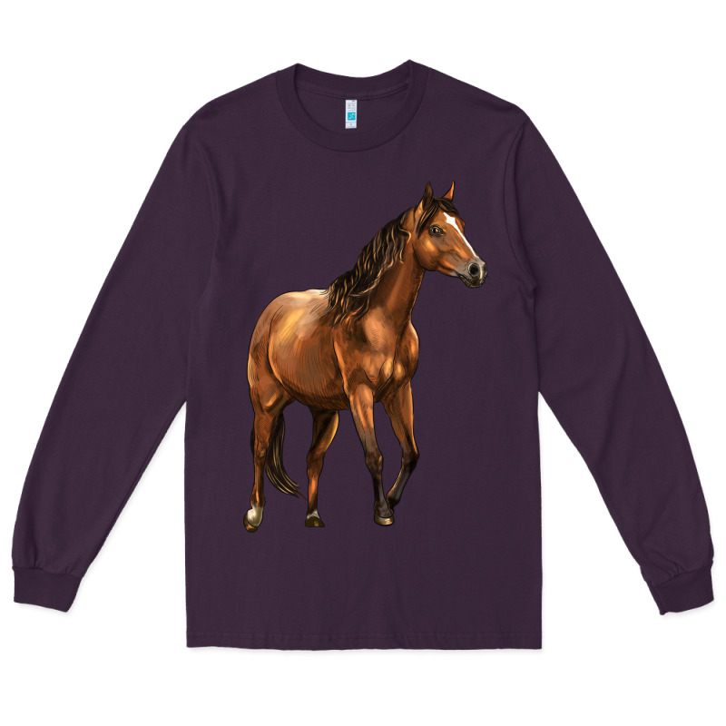 Quarter Horse Long Sleeve Tee by LillyAllenDesigns | Teevron