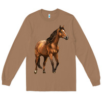 Toasted Coconut Quarter Horse Long Sleeve Tee - LillyAllenDesigns