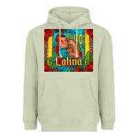 Matcha hundred percent latina strong woman Heavyweight Hoodie - Jasminsmagicworld