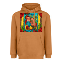 Meerkat hundred percent latina strong woman Heavyweight Hoodie - Jasminsmagicworld