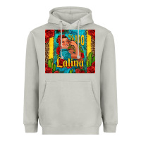 Moon Dust hundred percent latina strong woman Heavyweight Hoodie - Jasminsmagicworld