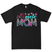 Black moto mom Premium Tee - texasbilliewilder