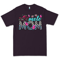 Plum moto mom Premium Tee - texasbilliewilder