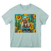 Arona mama bear with sunflowers and cactus Heavy Core Tee - Artiststas