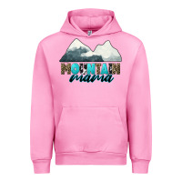 Fuchsia Pink Mountain Mama Urban Hoodie - CowGirlArtShop