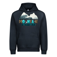 Navy Mountain Mama Urban Hoodie - CowGirlArtShop