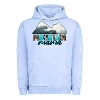 Pigment Grape Ice Mountain Mama Urban Hoodie - CowGirlArtShop