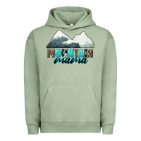 Pigment Oil Green Mountain Mama Urban Hoodie - CowGirlArtShop