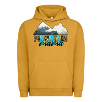 Pigment Peanut Butter Mountain Mama Urban Hoodie - CowGirlArtShop