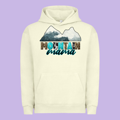 Mountain Mama Urban Hoodie Designed By Cowgirlartshop