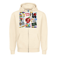 Sandshell teacher Zipper Hoodie - MaliasSmallBusiness