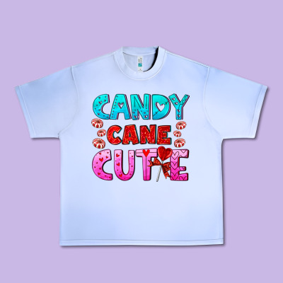Candy Cane Cutie Urban Heavy Tee Designed By Adodesignshop