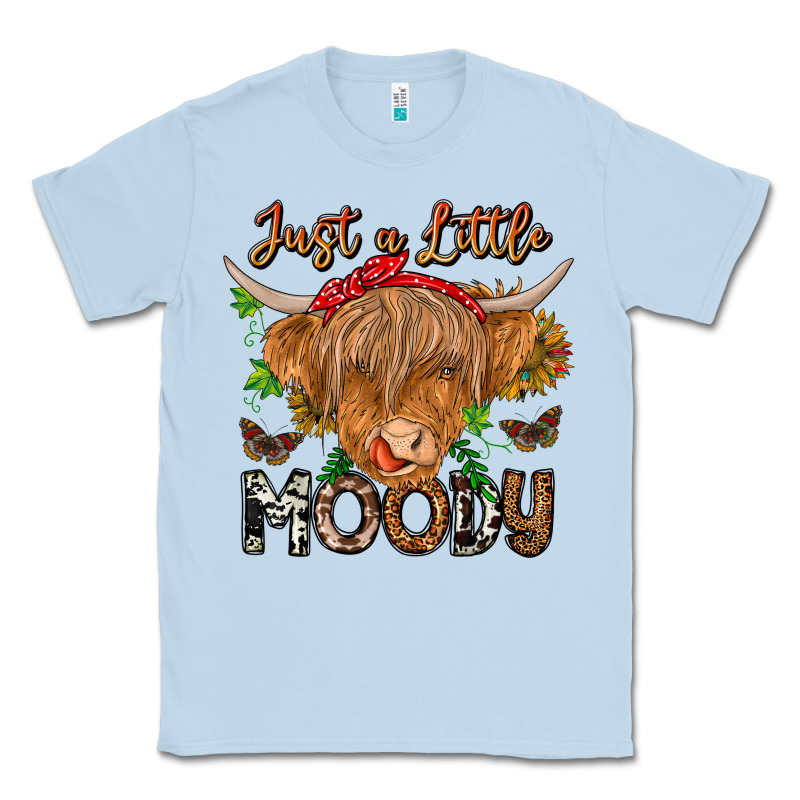 Just A Little Moody Classic Tee by CowhideDigitalArt | Teevron