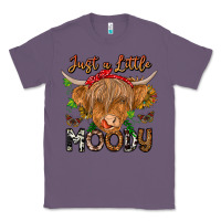 Lavender Just a Little Moody Classic Tee - CowhideDigitalArt