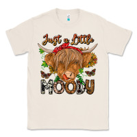 Natural Just a Little Moody Classic Tee - CowhideDigitalArt