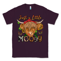 Plum Just a Little Moody Classic Tee - CowhideDigitalArt