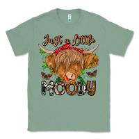 Sage Just a Little Moody Classic Tee - CowhideDigitalArt
