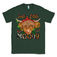 Sports Green Just a Little Moody Classic Tee - CowhideDigitalArt